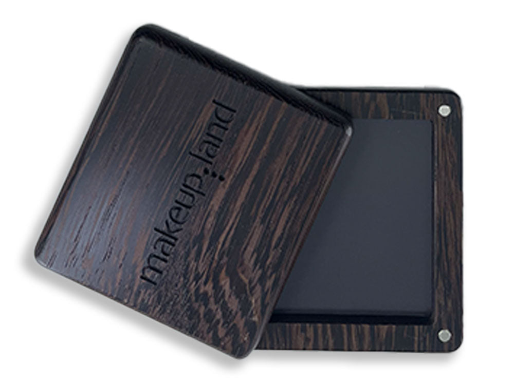 פלטת עץ בעבודת יד המותאמת לצלליות של אינגלוט Hand Made Inglot Freedom System Compatible Palette