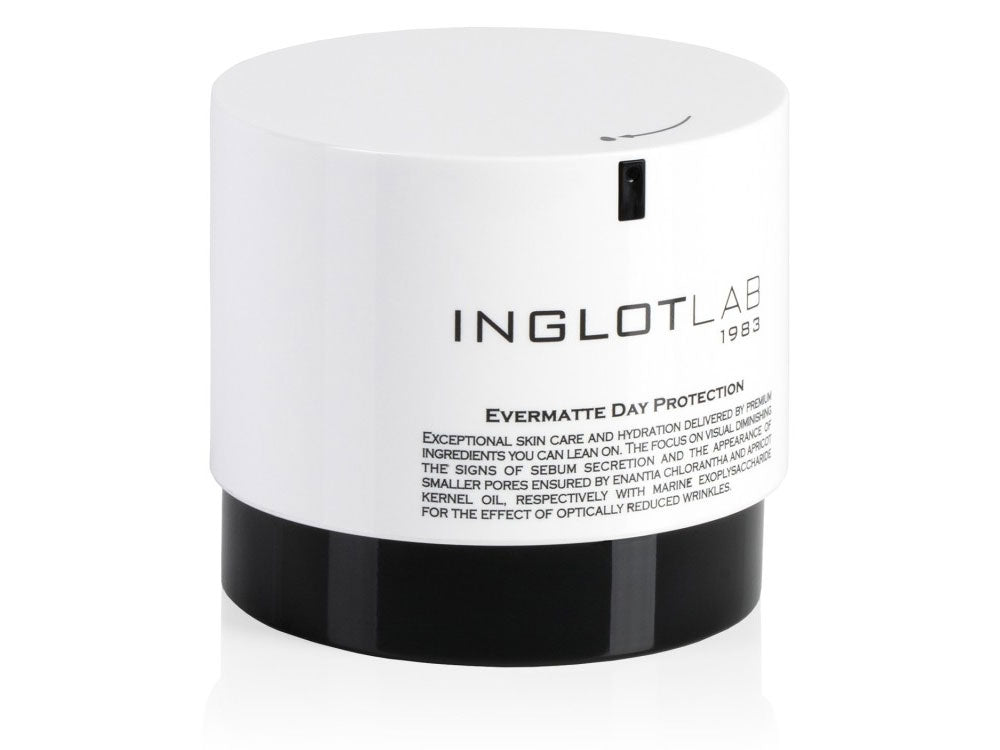 Inglot Lab Evermatte Day Protection Face Cream קרם לחות מגן לפנים לכל סוגי העור מבית אינגלוט