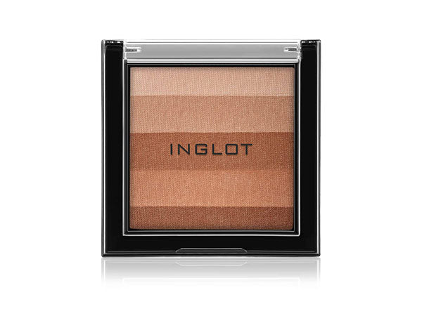 פודרה רב תכליתית למראה טבעי ושזוף לאיפור מקצועי מבית אינגלוט AMC Multicolor Bronzing Powder