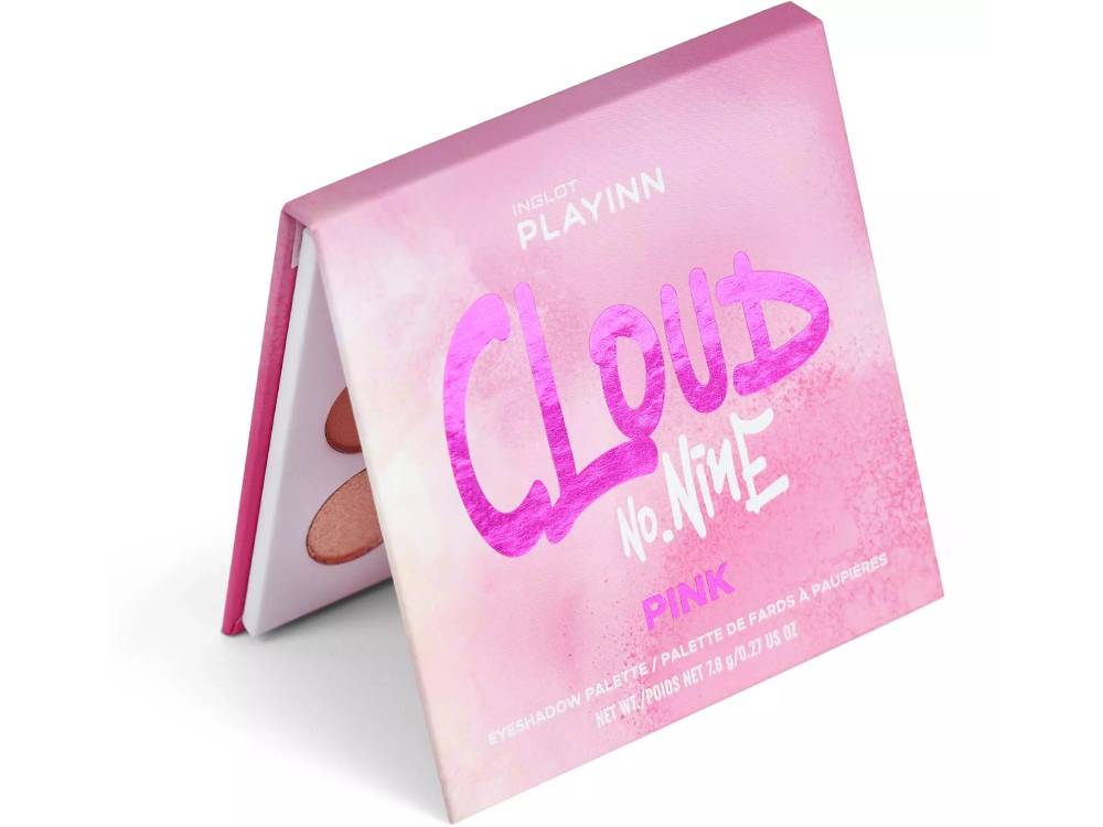 INGLOT Playinn Cloud Pink פלטת 9 צלליות בגימורים שונים