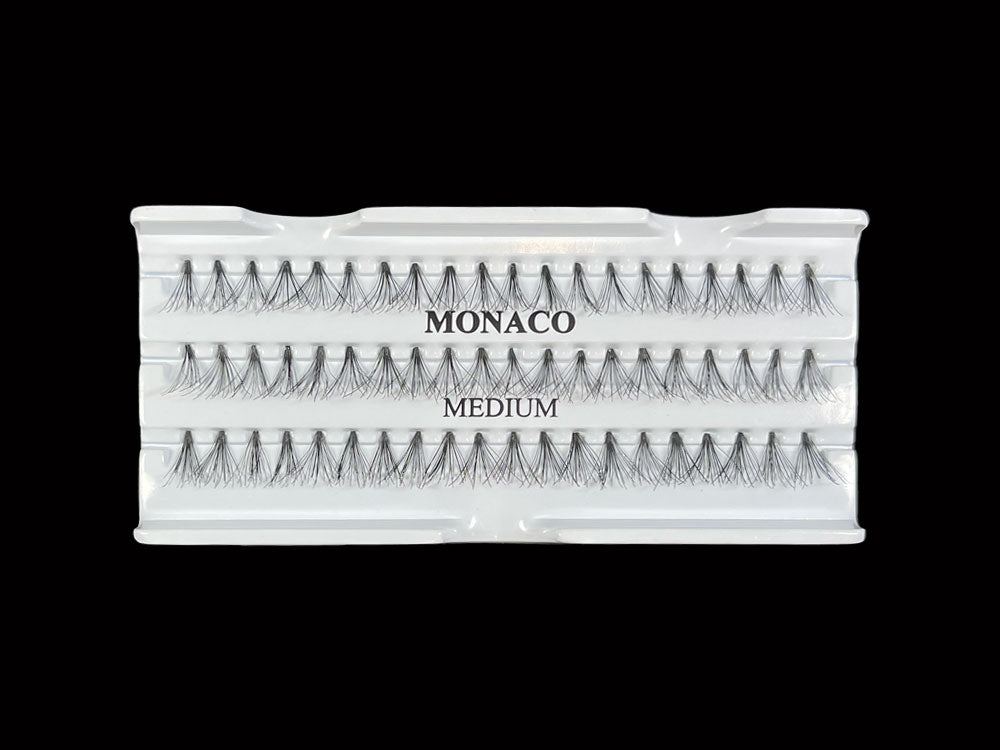 3359 M ריסים מלאכותיים בודדים לאיפור מקצועי מבית מונקו