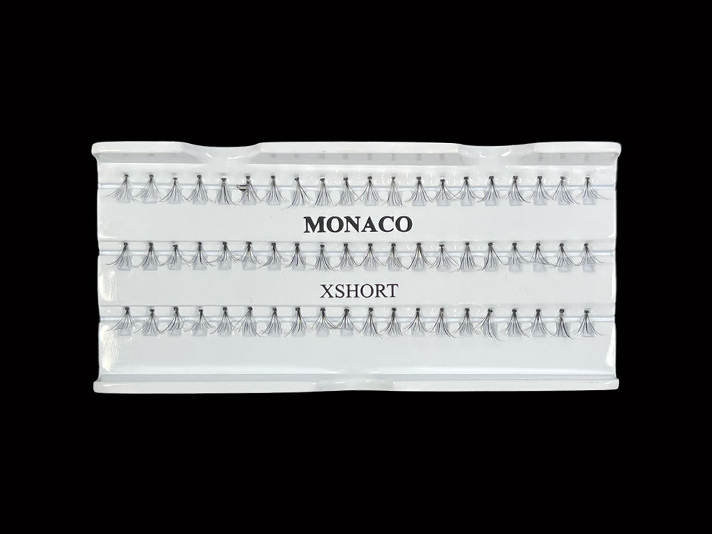 3510 XS ריסים מלאכותיים בודדים לאיפור מקצועי מבית מונקו