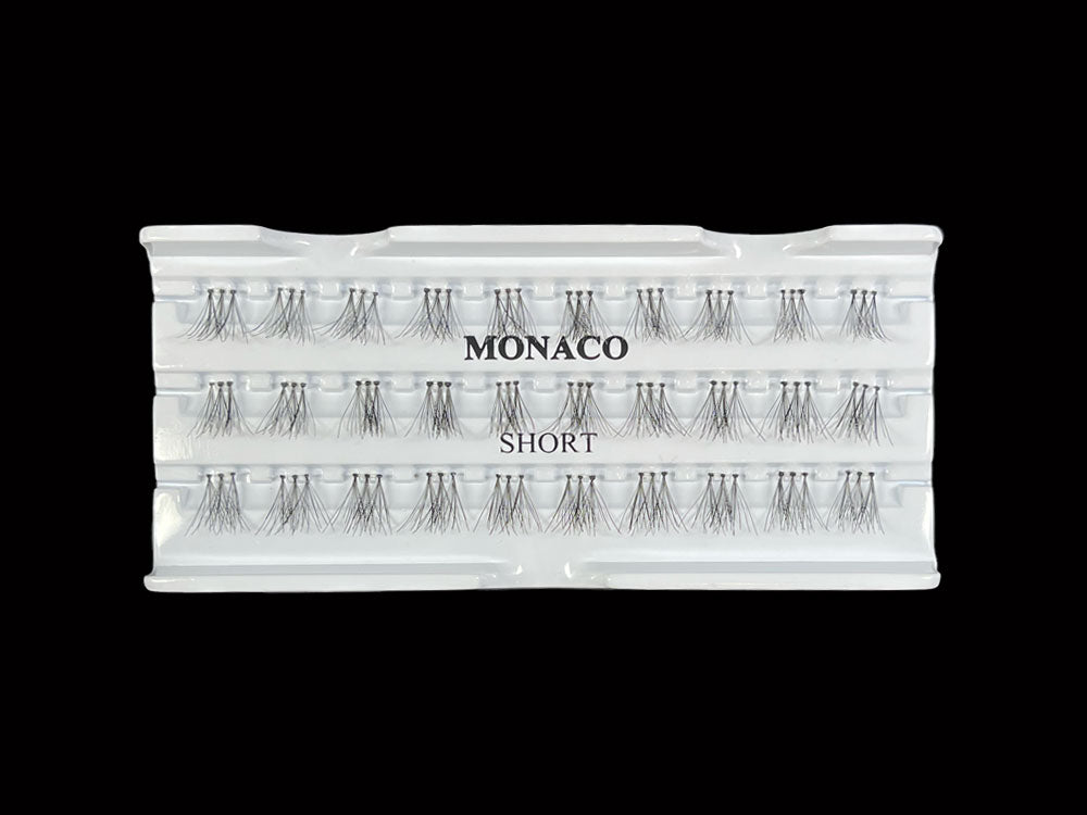 3889-S S ריסים מלאכותיים טריו לאיפור מקצועי מבית מונקו