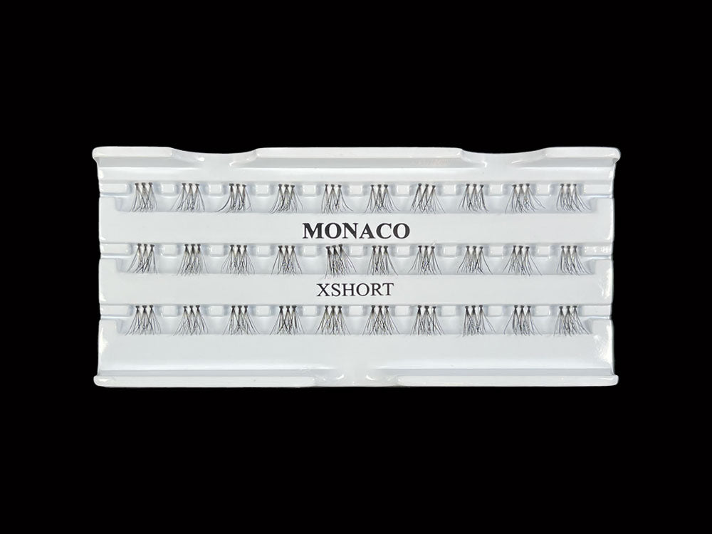 3894-S XS ריסים מלאכותיים טריו לאיפור מקצועי מבית מונקו