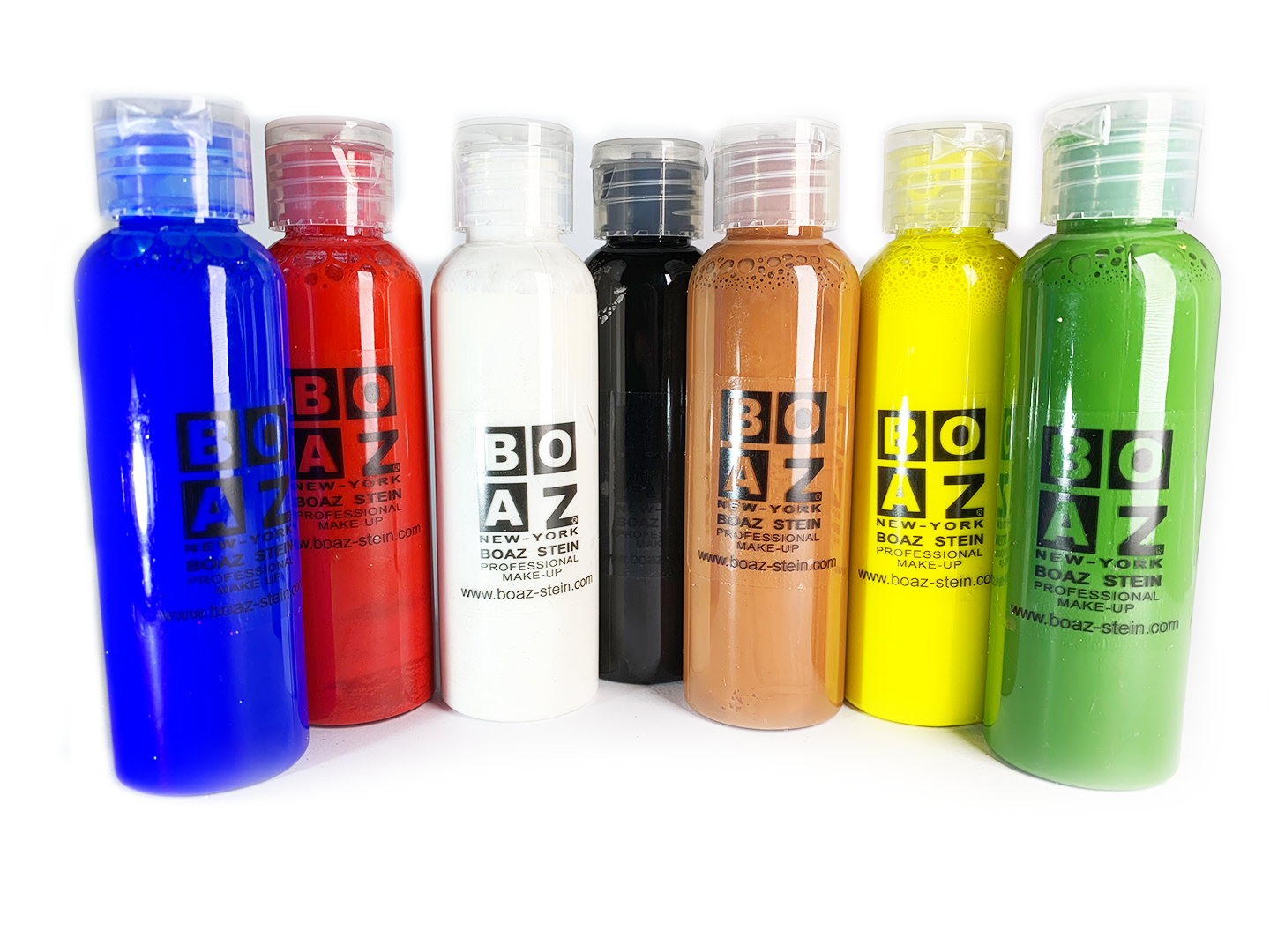 צבע מים נוזלי לאיפור מקצועי של בועז שטיין