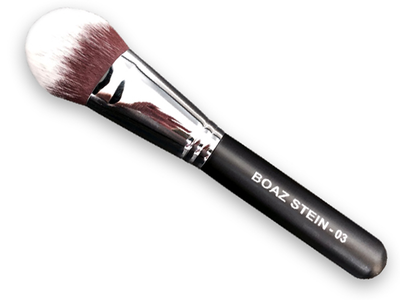 מברשת 03 – מברשת סיליקון למריחת מייק-אפ או סומק לאיפור מקצועי מבית בועז שטיין