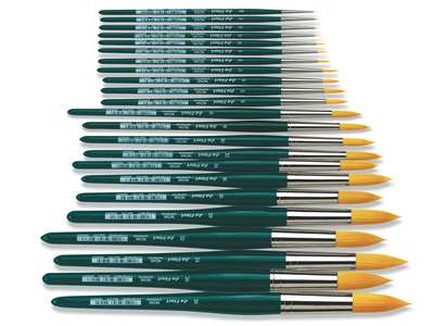 Da Vinci Nova 1570 מכחול מקצועי לצבע מים ושמן לציורי פנים וגוף של דה וינצ'י