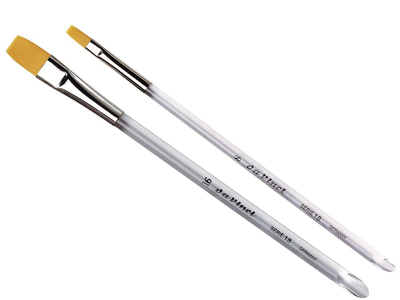 Da Vinci Nova 18 מכחול מקצועי שטוח לציורי פנים וגוף של דה וינצ'י