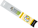 Da Vinci Fit Synthetics סט של 3 מכחולים מקצועים לציורי פנים למתחילים של דה וינצ'י