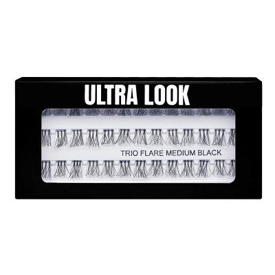 Ultra Look Trio Flare Medium Black ריסים טריו מדיום שחור לאיפור מקצועי | עדה לזורגן