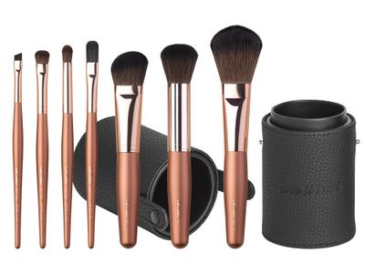 ערכת 7 מברשות + נרתיק עגול | Da Vinci Satin