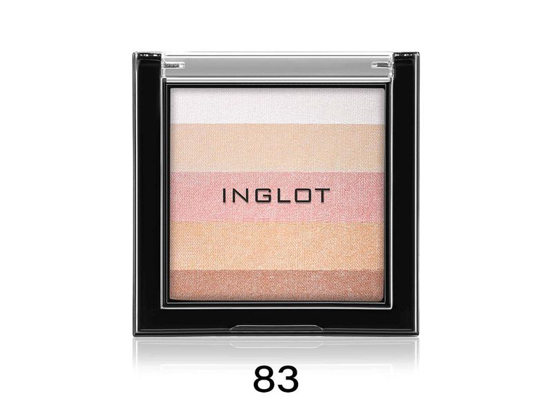 INGLOT AMC MULTICOLOUR SYSTEM HIGHLIGHTING POWDER היילייטר משולב חמישה גוונים מבית אינגלוט