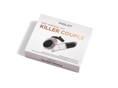 INGLOT EYE MAKEUP SET KILLER COUPLE קיט עיניים לאפור עמיד ומקצועי מבית אינגלוט
