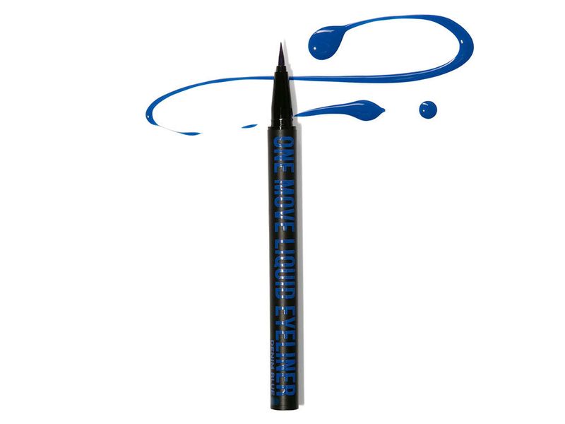 INGLOT One Move Liquid Eyeliner Denim Blue אייליינר טוש לדיוק מירבי כחול