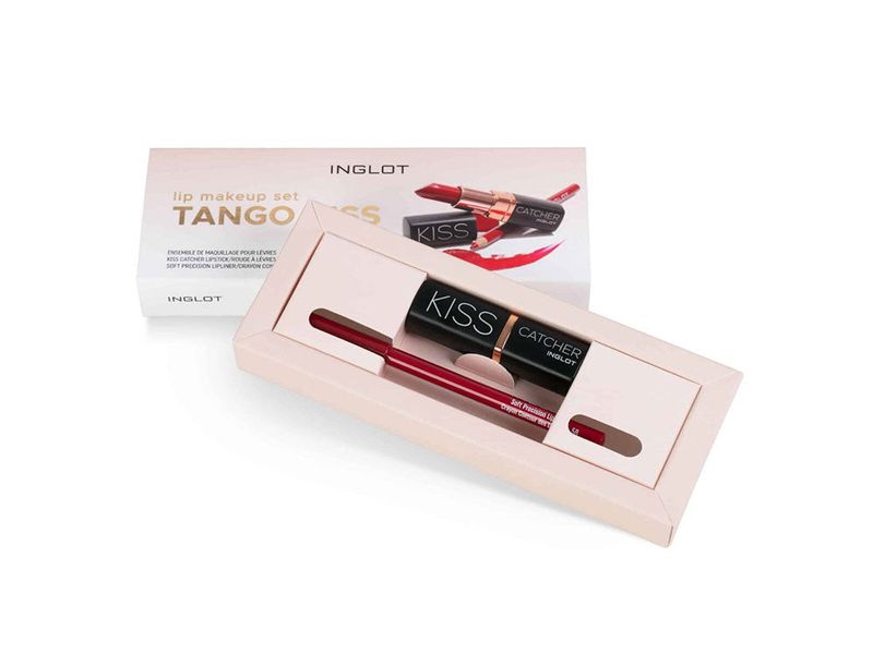 סט שפתיים TANGO KISS שפתון ותוחם מבית אינגלוט