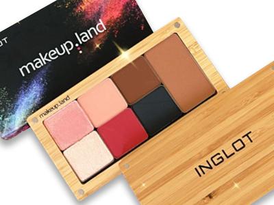 INGLOT Glitter Winter by Areej פלטה לאיפור פנים משולבת