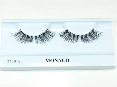 7249 ריסים מלאכותיים שלמים לאיפור מקצועי מבית מונקו