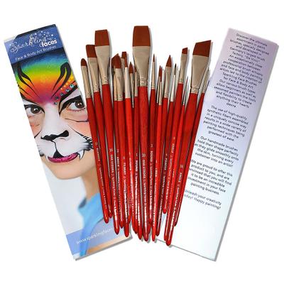 מכחול לציורי פנים עבודת יד של סבטלנה קלר