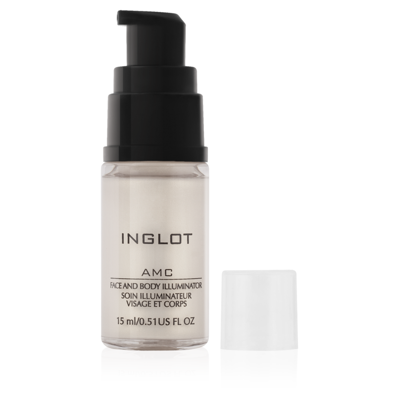 AMS Face And Body Illuminator שימר נוזלי לפנים ולגוף לאיפור מקצועי מבית אינגלוט