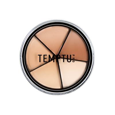 גלגל קונסילרים על בסיס סיליקון לאיפור מקצועי מבית טמפטו