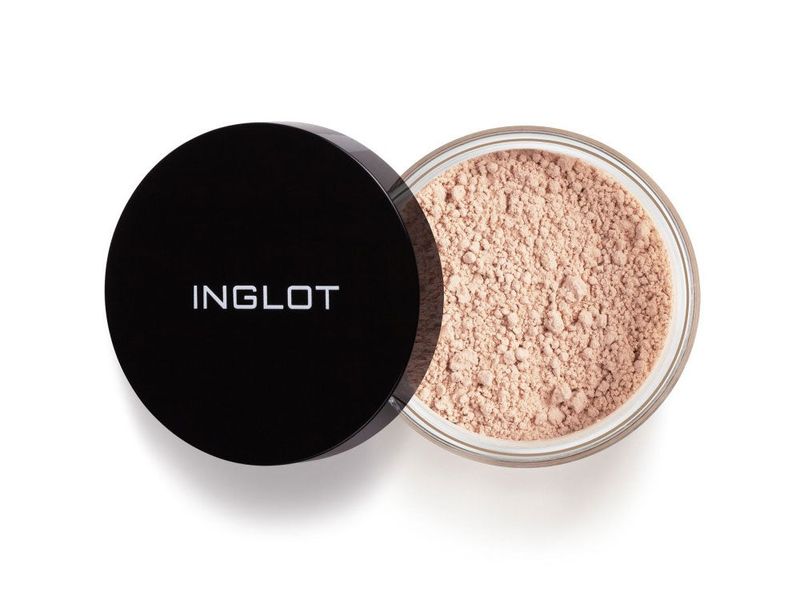INGLOT Smoothing Under Eye Powder פודרה בתפזורת לקיבוע האיפור מתחת לעיניים לאיפור מקצועי מבית אינגלוט