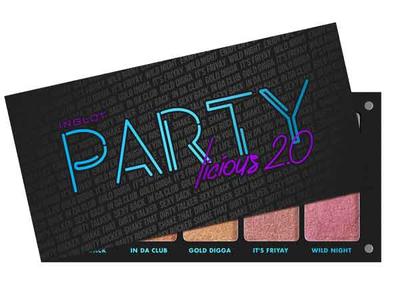 Freedom System Party Licious 2.0 Eyeshadow Palette 10 פלטה צלליות לאיפור מקצועי מבית אינגלוט